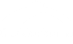 Gasklockorna logo vit